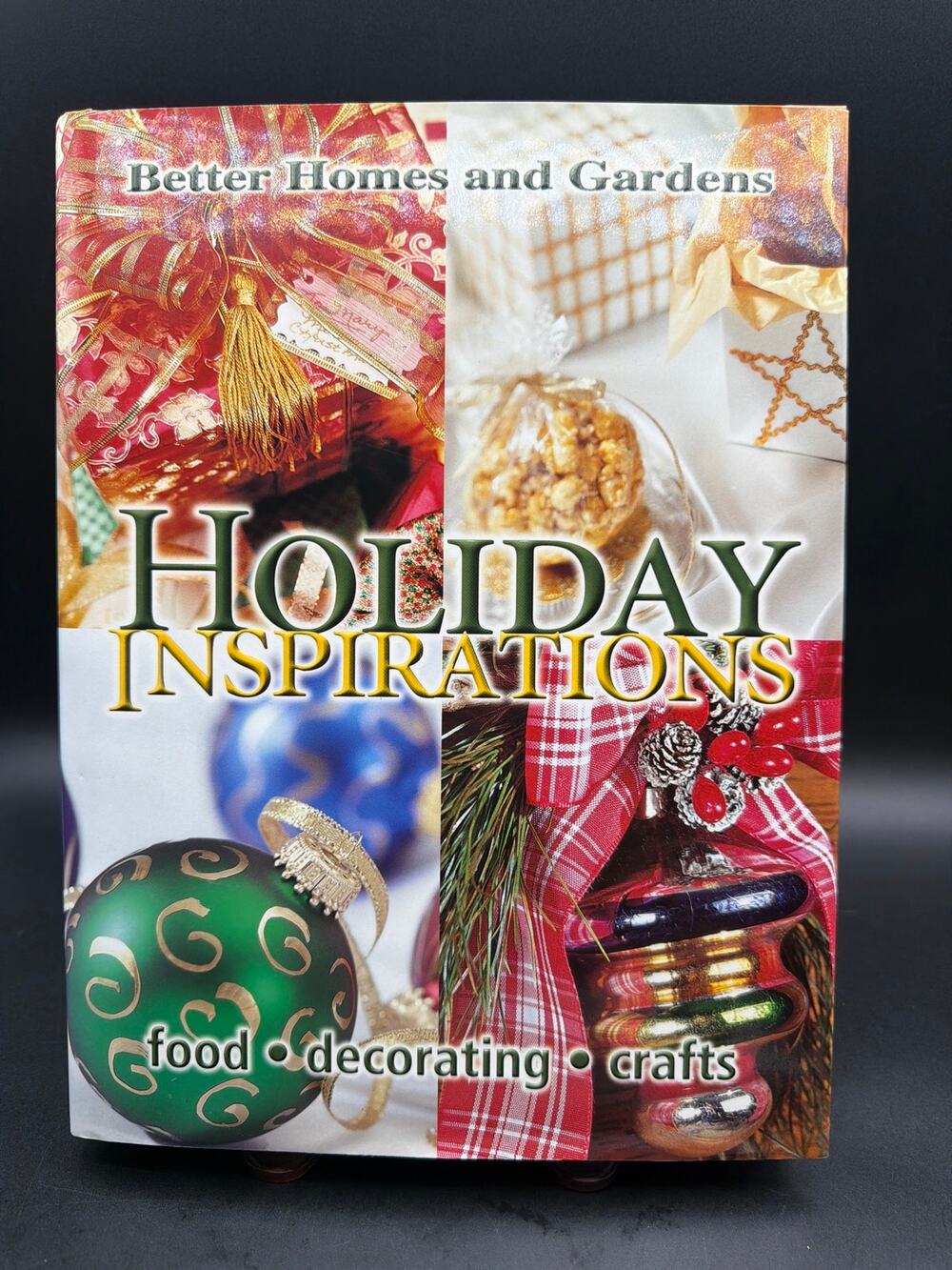 Holiday Inspirations Better Homes Gardens 2001 HC Christmas Crafts Decorating